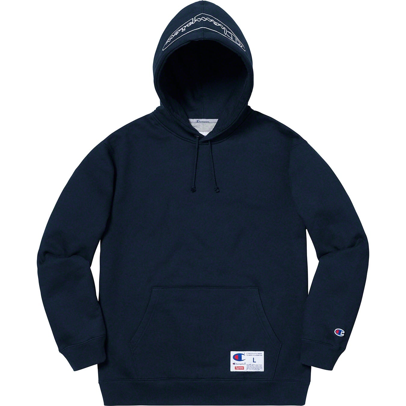 Supreme®/Champion® Outline Hooded Sweatshirt view 3